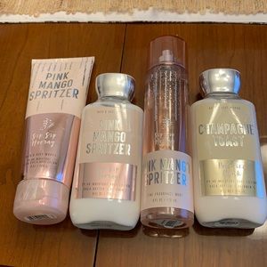 Pink mango spritzer bath and body works lotion